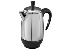 2-8 Cup* Electric Percolator, Stainless Steel | FCP280