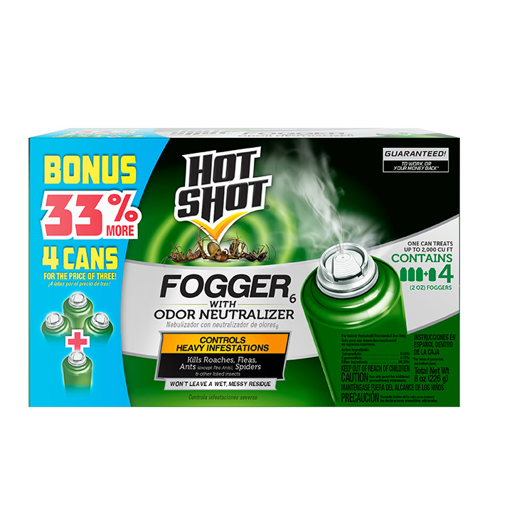 Fogger6 With Odor Neutralizer | Hot Shot