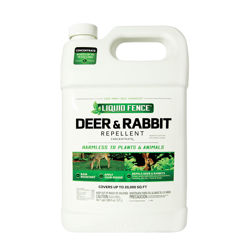 Liquid Fence Animal Repellent Concentrate For Deer and Rabbits 1 gal