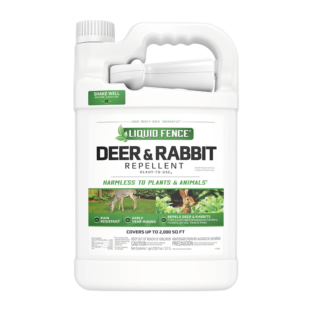 Liquid Fence Animal Repellent Concentrate For Deer and Rabbits 1 gal