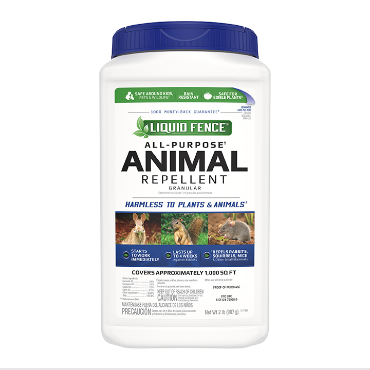 Liquid Fence Animal Repellent Granules For All Animals 2 lb