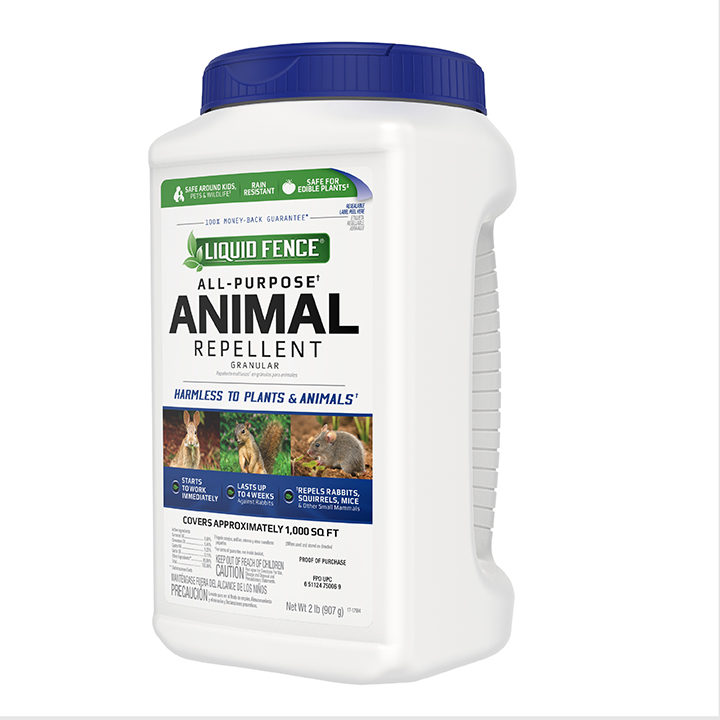 Liquid Fence Animal Repellent Granules For All Animals 2 lb