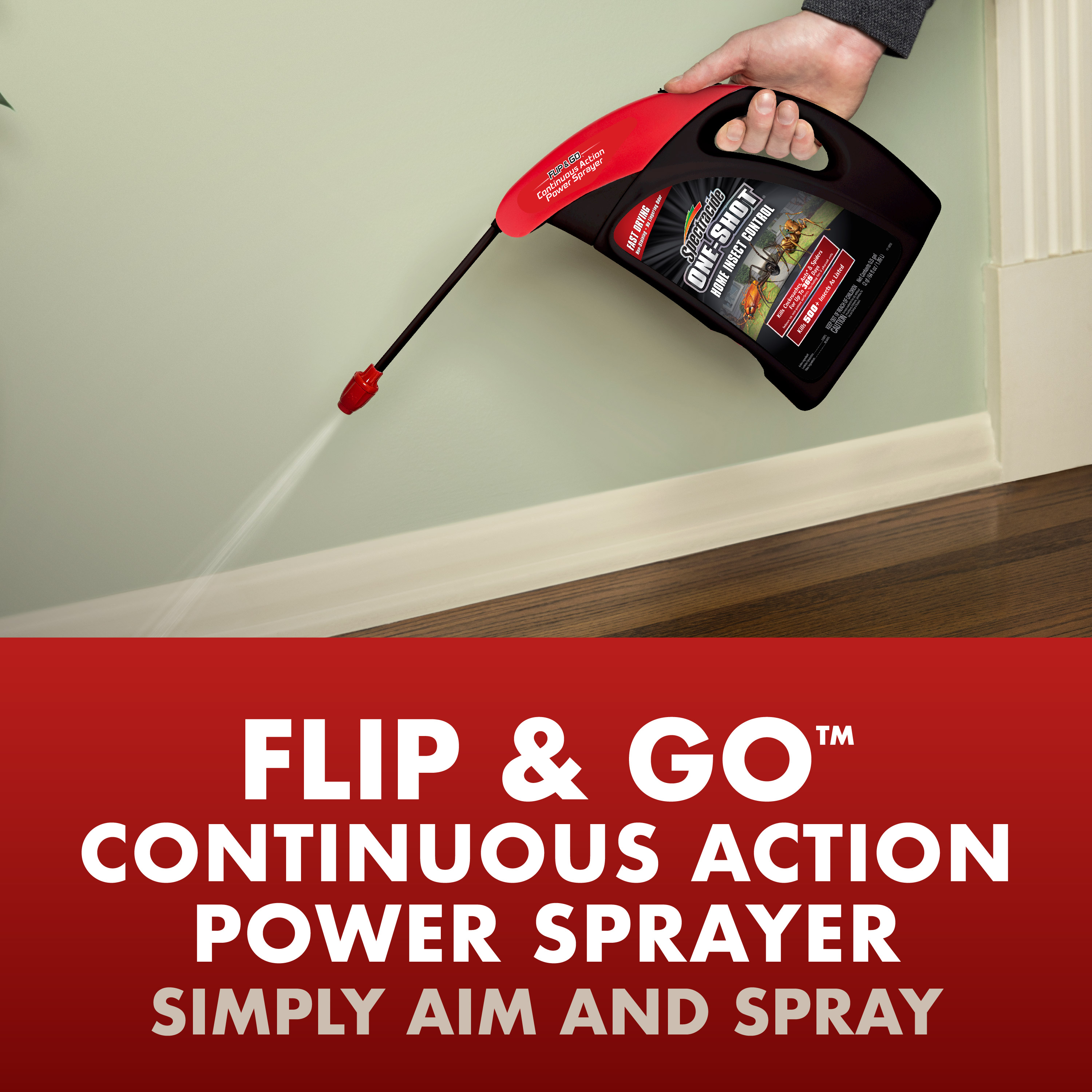 HG-97296 One-Shot™ Home Insect Control Flip&Go™ Sprayer