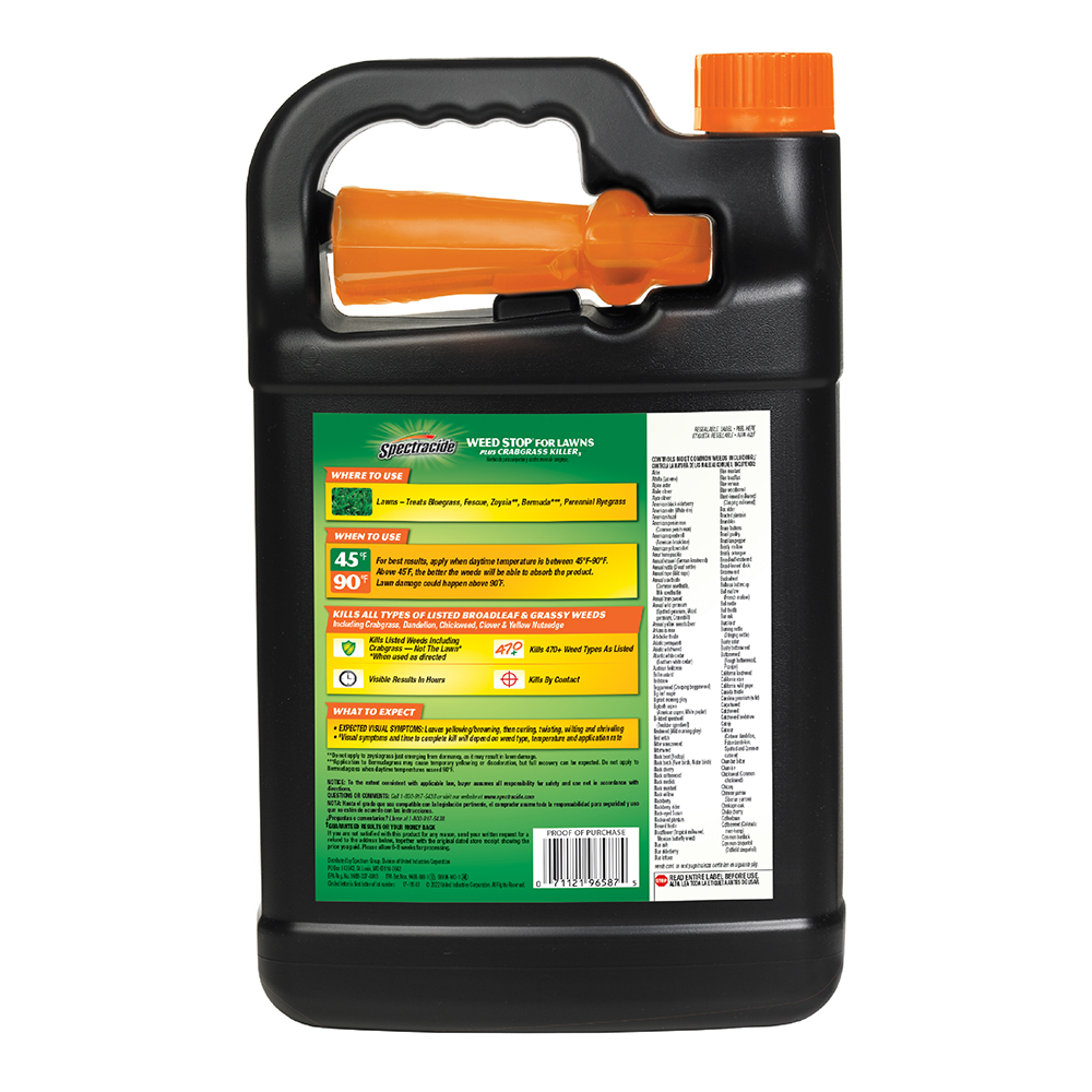HG-96587 Weed Stop for Lawns plus crabgrass killer 