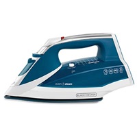 Plancha De Vapor Y Rocio Black And Decker Irbd100 Color Blanco/Azul