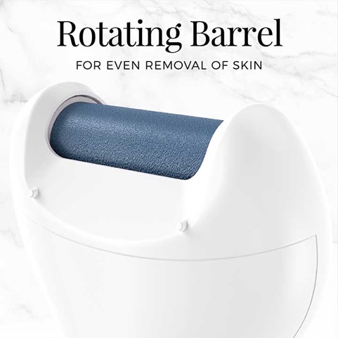 Rotating Barrel for even removal of skin | SP-CR1B
