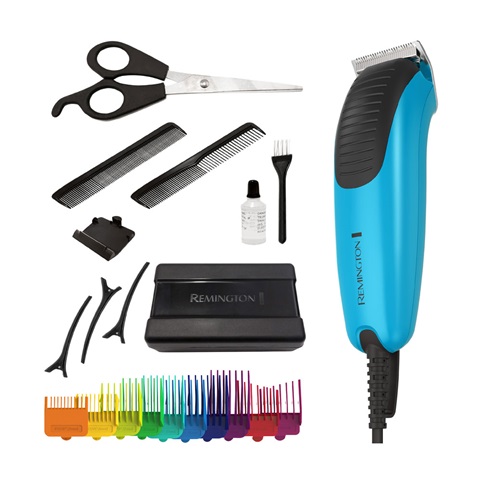 Kid's Haircut Kit with colored combs and all accessories.