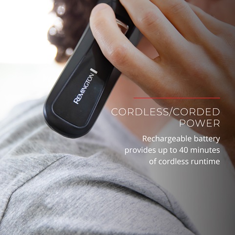 CORDLESS/CORDED POWER - Rechargeable battery  provides up to 40 minutes  of cordless runtime