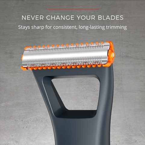 remington durablade lithium trimmer and shaver never change blades mb040