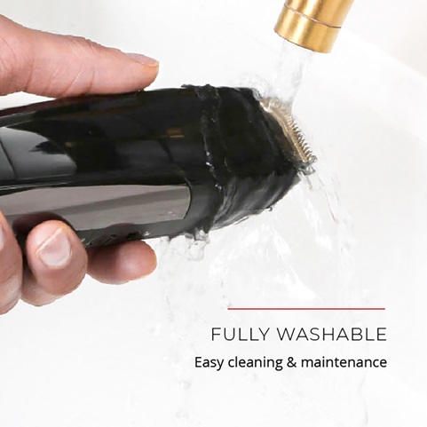 Fully Washable. Easy cleaning and maintenance