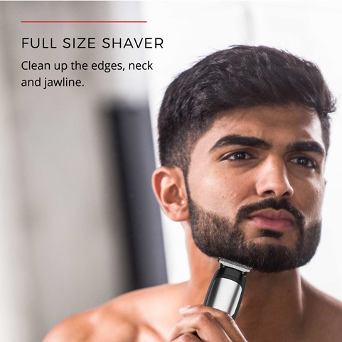 Full Size Shaver - Clean up the edges, neck and jawline