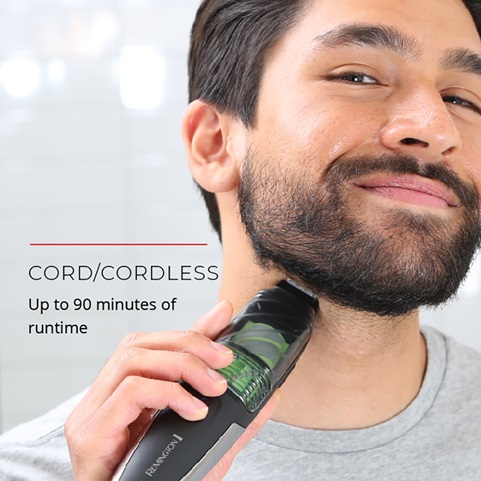 Cord Cordless. Up to 90 minutes of runtime