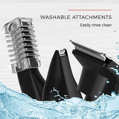 Washable Attachments - Easily rinse clean