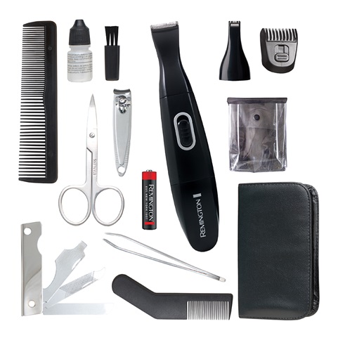 REMINGTON® 15-Piece Travel Grooming Kit TLG100C