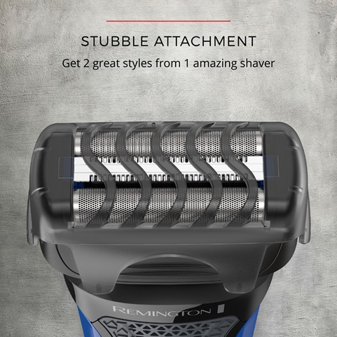 Stubble Attachment. Get 2 great styles from 1 amazing shaver. 