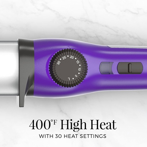 400 degree high heat with 30 heat settings