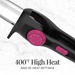 400 degree high heat and 30 heat settings