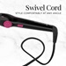 swivel cord - style comfortably at any angle