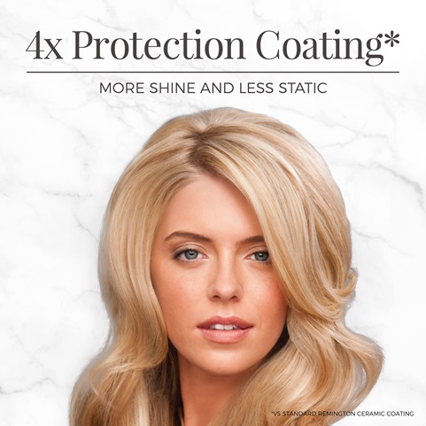 4 time protection coating. More shine and less static. Vs standard Remington ceramic coating