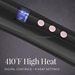 410 degrees farenheit high heat. Digital controls plus 9 heat settings