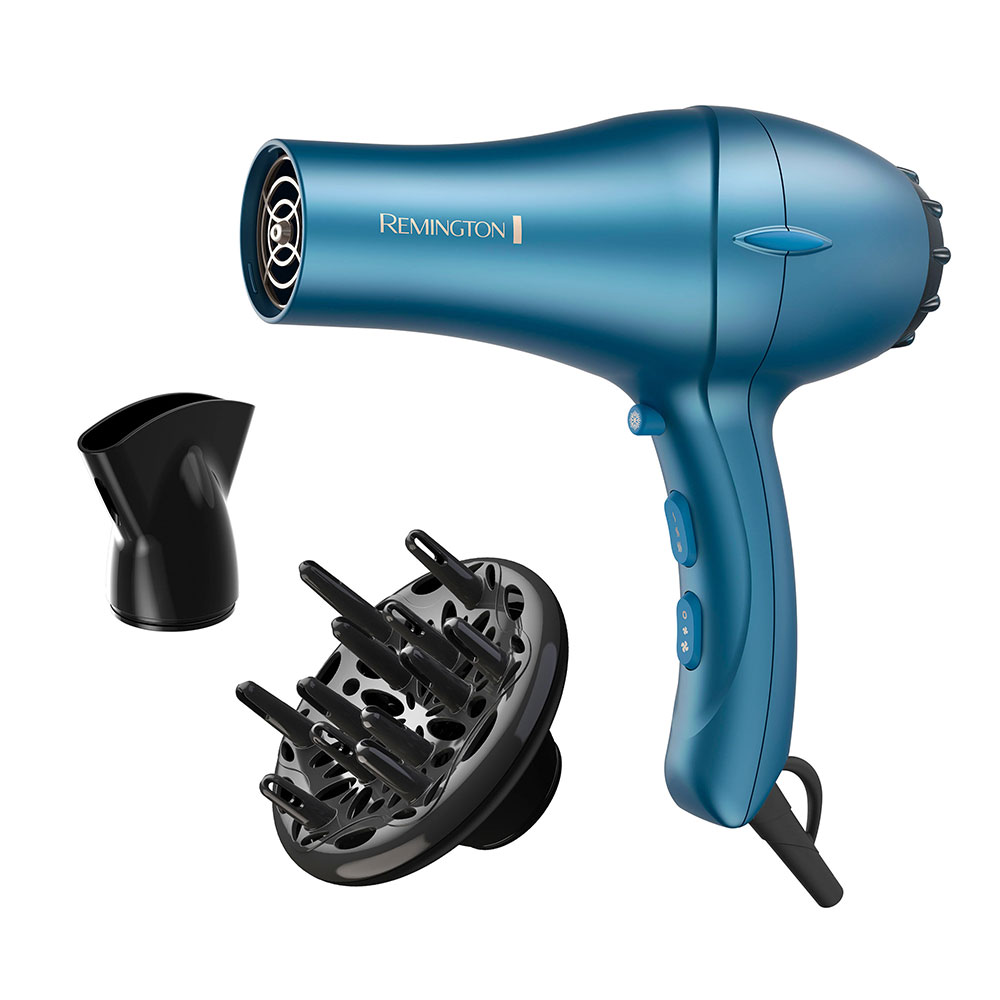 Pro Professional Titanium Ceramic Hair Dryer Ocean Silk Remington
