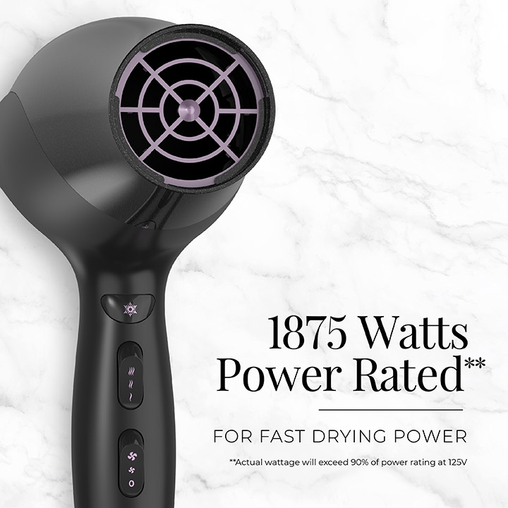 Average hair cheap dryer wattage
