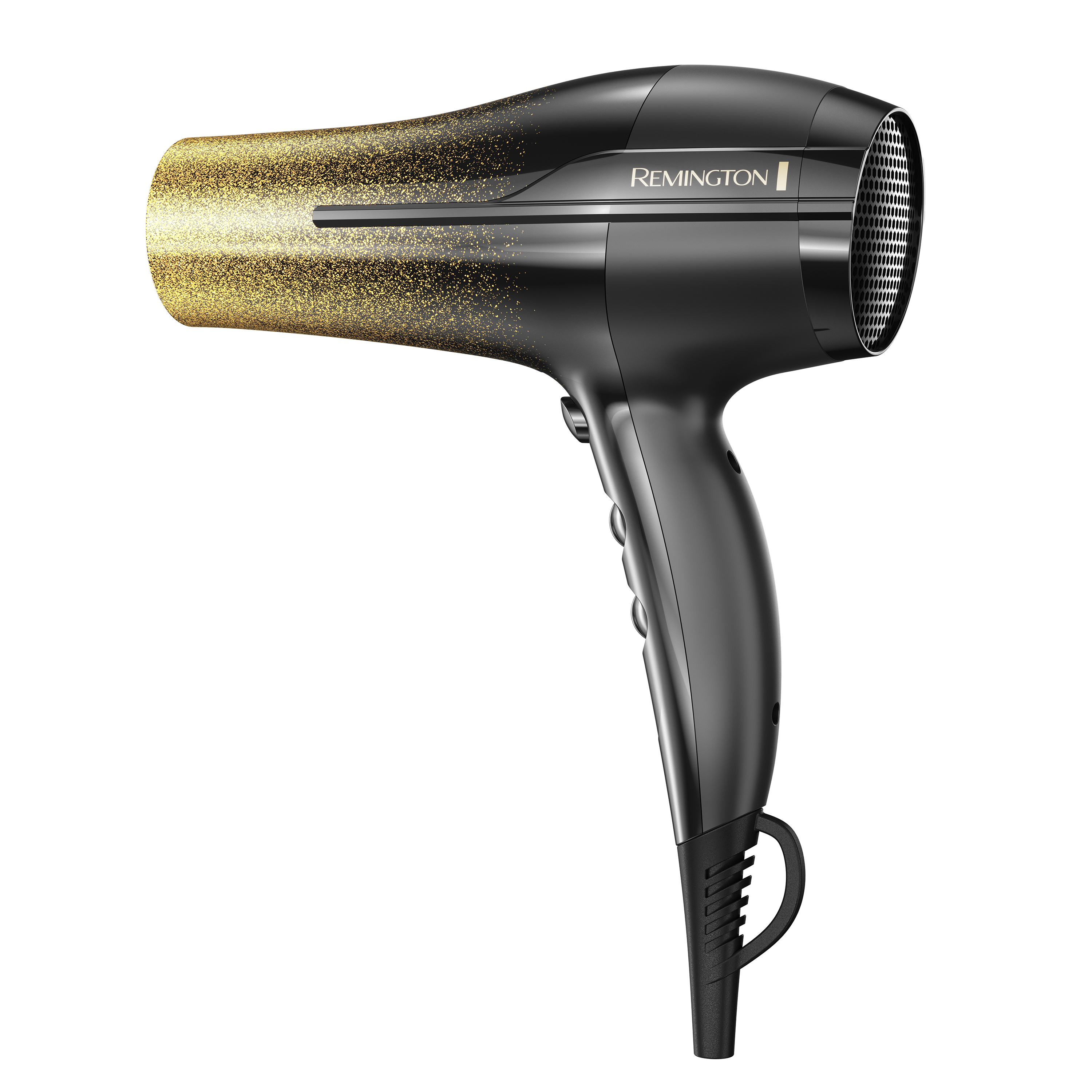 Gold top hair dryer