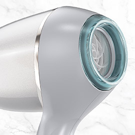 PROLUXE HydraCare Dryer has a removable air filter for easy cleaning - EC9001