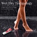 wet dry technology enables you to use the shaver in or out of the shower