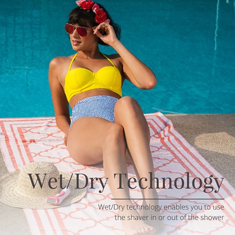 Wet Dry Technology. Wet dry technology enables you to use the shaver in or out of the shower