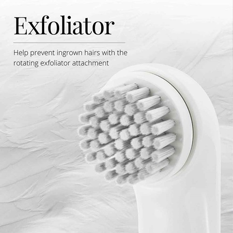 remington smooth and silky 5 piece body and bikini groomer exfoliator WPG4050