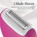 3 Blade Shaver - Great for on the go shaving nd quick touch ups