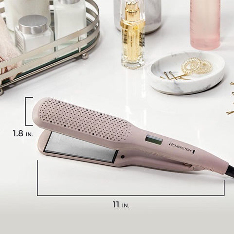 REMINGTON® Pro Wet2Style™ 1¾” Flat Iron, S25A10 Product Scale