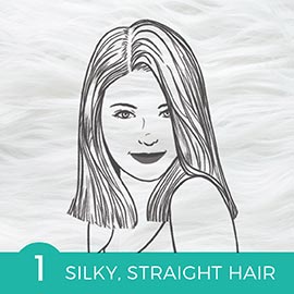 Silky Straight Hair