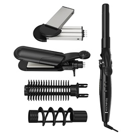 Multi-Styler with 5 Interchangeable Styling Attachments