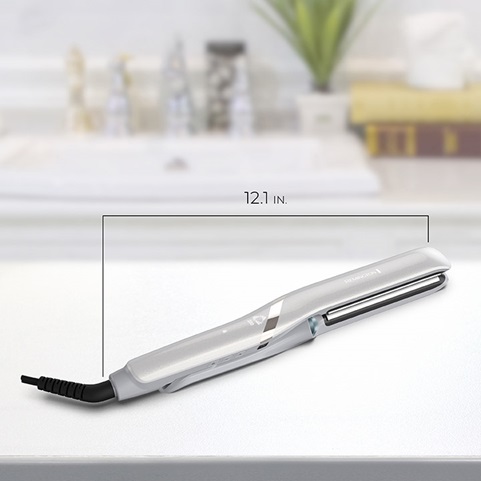 PROLUXE HydraCare™ 1” Flat Iron is 12.1 inches long - S9001
