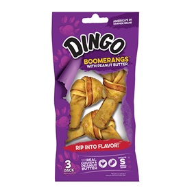 Boomerangs with Peanut Butter