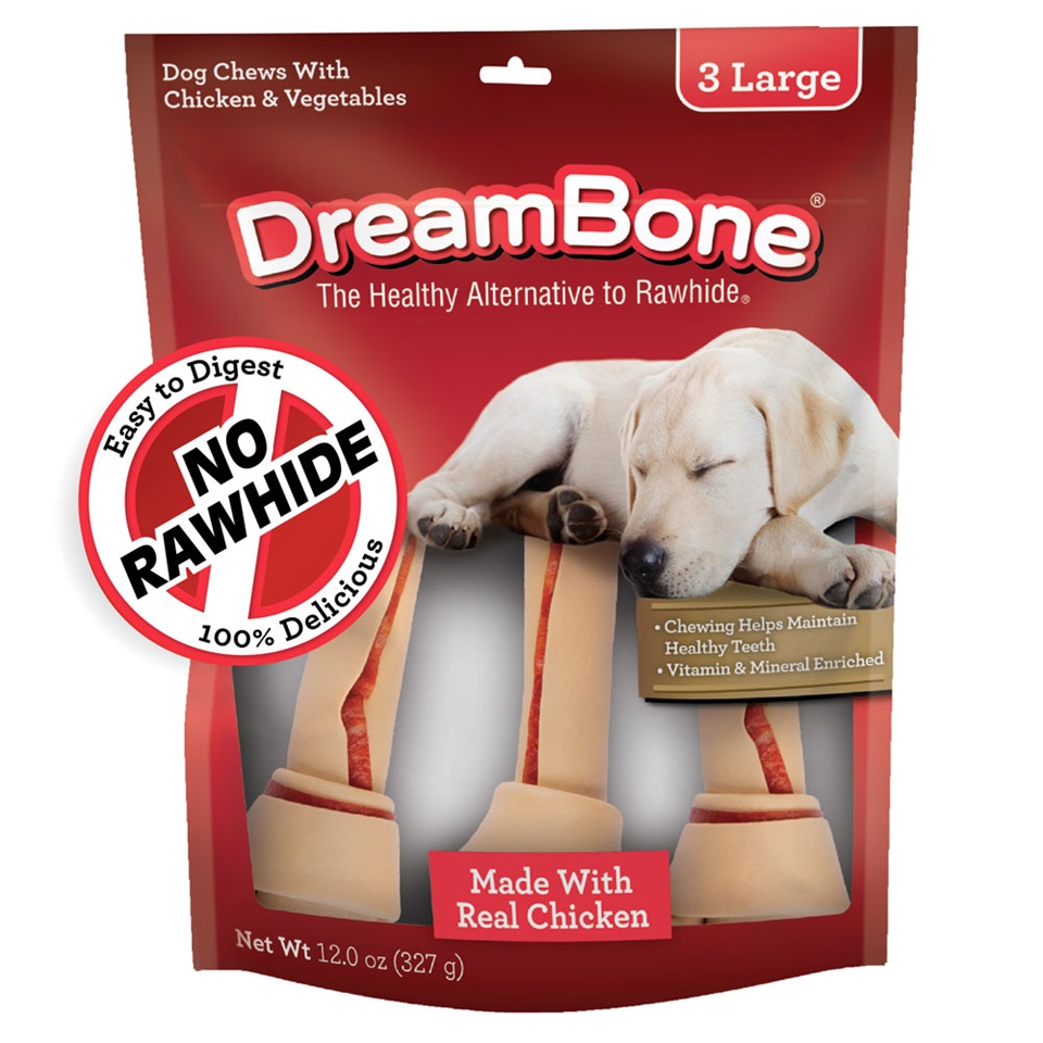 DreamBones Chicken Large Bones 3 pack