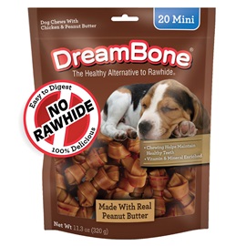 Dreambone Peanut Butter Mini Bones 20 pack