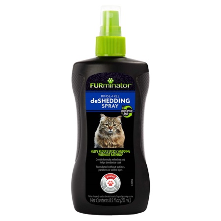 FURminator® Rinse-Free deShedding Spray for Cats, 8.5 oz Front Render