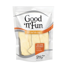 Good ’n’ Fun® 100% Beef Hide Chips 1 lb