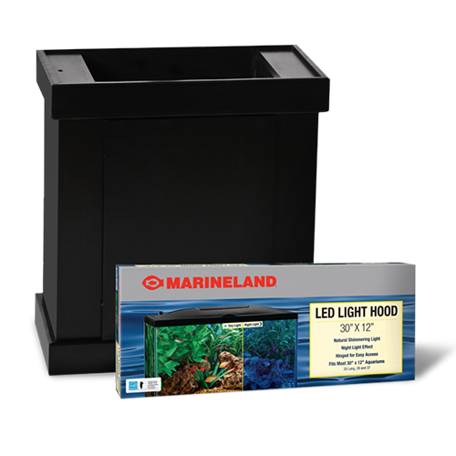 45-Gallon Marineland Simple Modern LED Aquarium & Stand Ensemble
