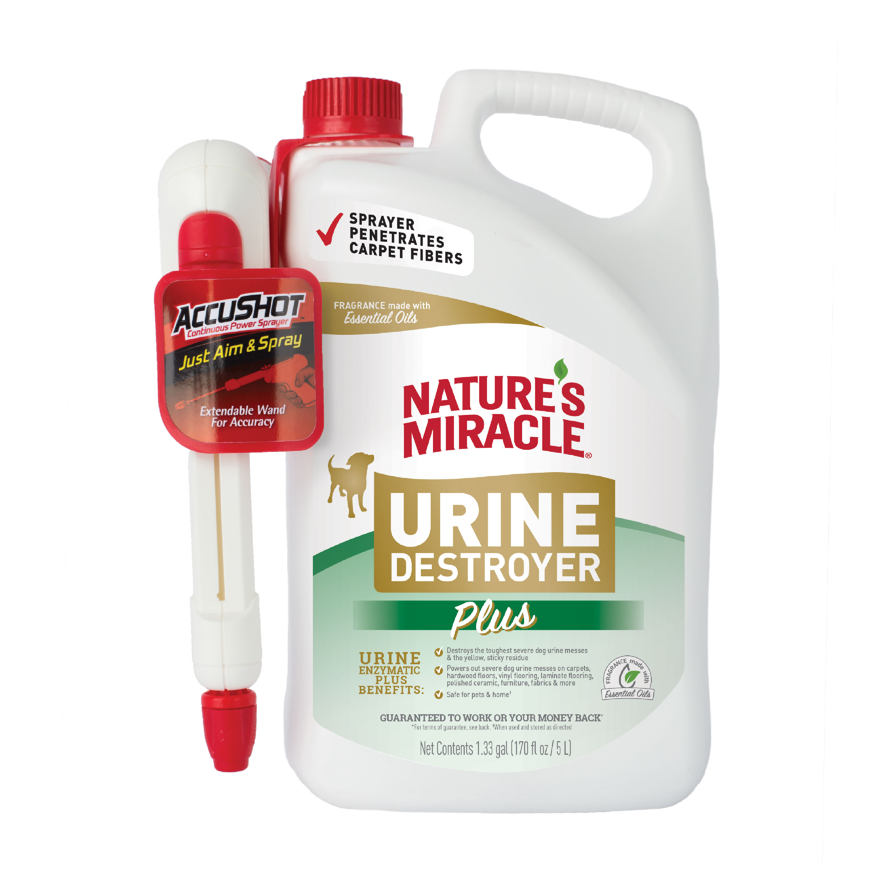 Nature's Miracle Cat Urine Destroyer Enzyme Foam For Tough
