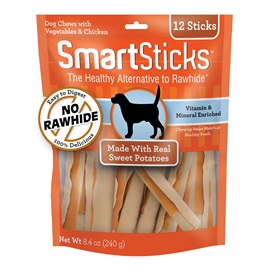 SBSP-02009 SmartBones® SmartSticks® Sweet Potato 12 ct Front Render