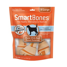 Sweet Potato Classic Bone Chews - Large