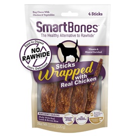 SmartBones Sticks Wrapped with Real Chicken and made with Real Lamb and Brown Rice