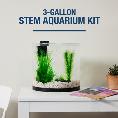 AQ-78482E Tetra® STEM Aquarium Kit with Activity Guide, 3 Gal 