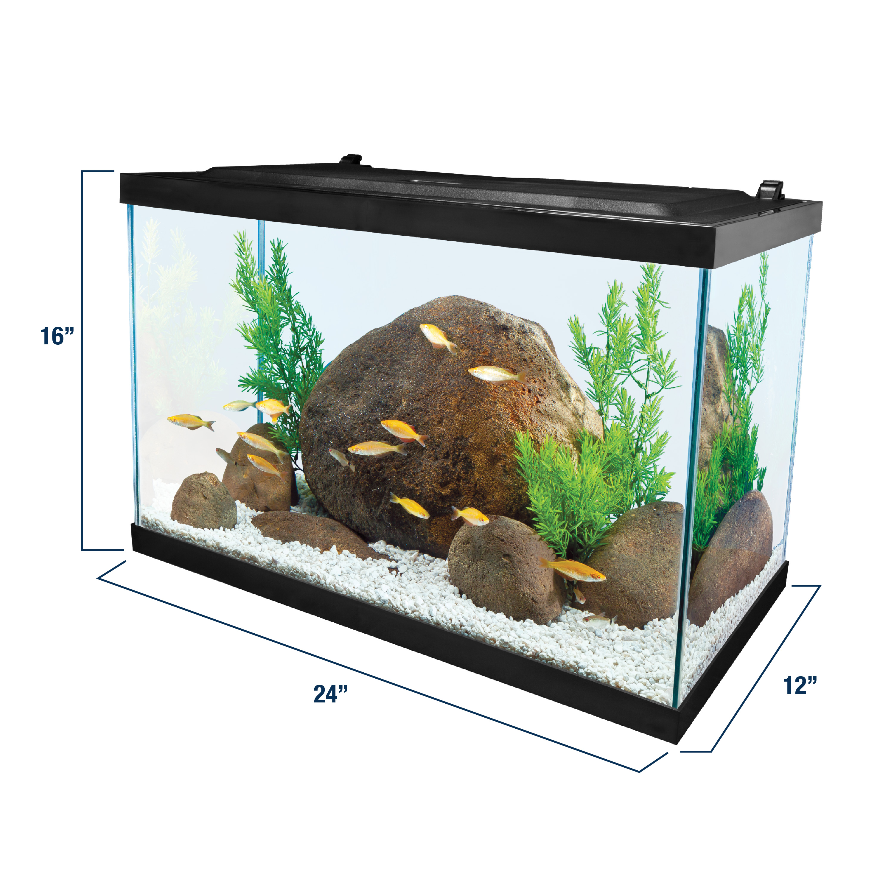 Kumpletong LED Aquarium Kit 20 20 GalKumpletong LED Aquarium Kit 20 20 Gal  