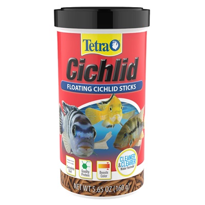 Tetra TetraPro Cichlid Color Pellets, 1.94-oz bag
