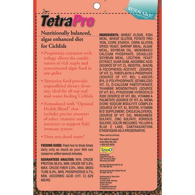 TetraPro™ 2-in-1 Cichlid Veggie Pellets